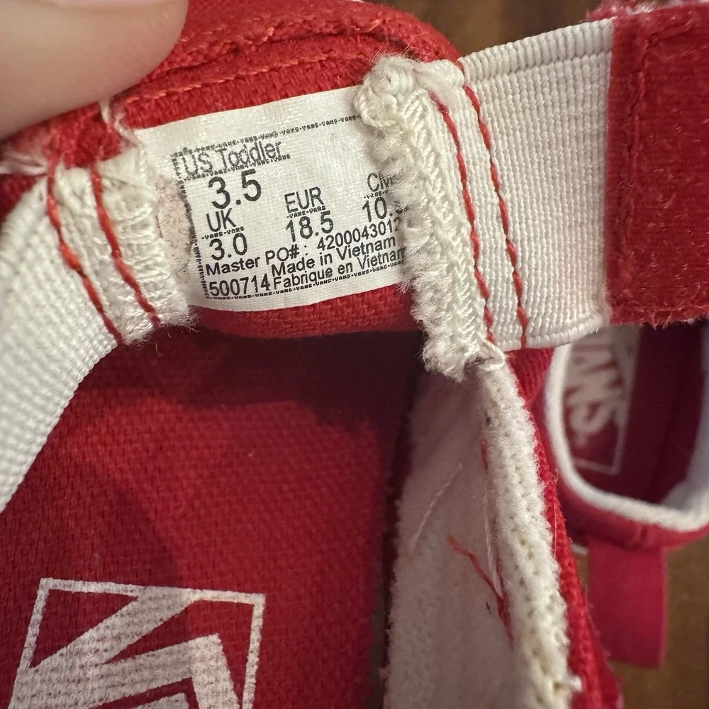 Vans item sale